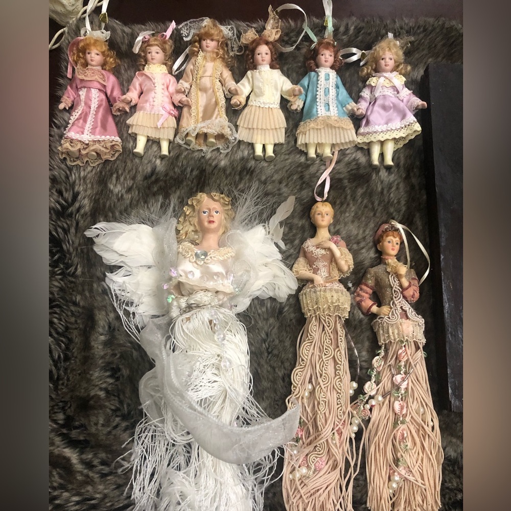 Set of 9 ornaments
